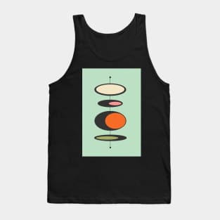 Green Mid Century Pods Tank Top